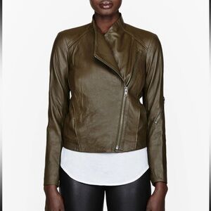 Helmut Lang Black Leather Jacket